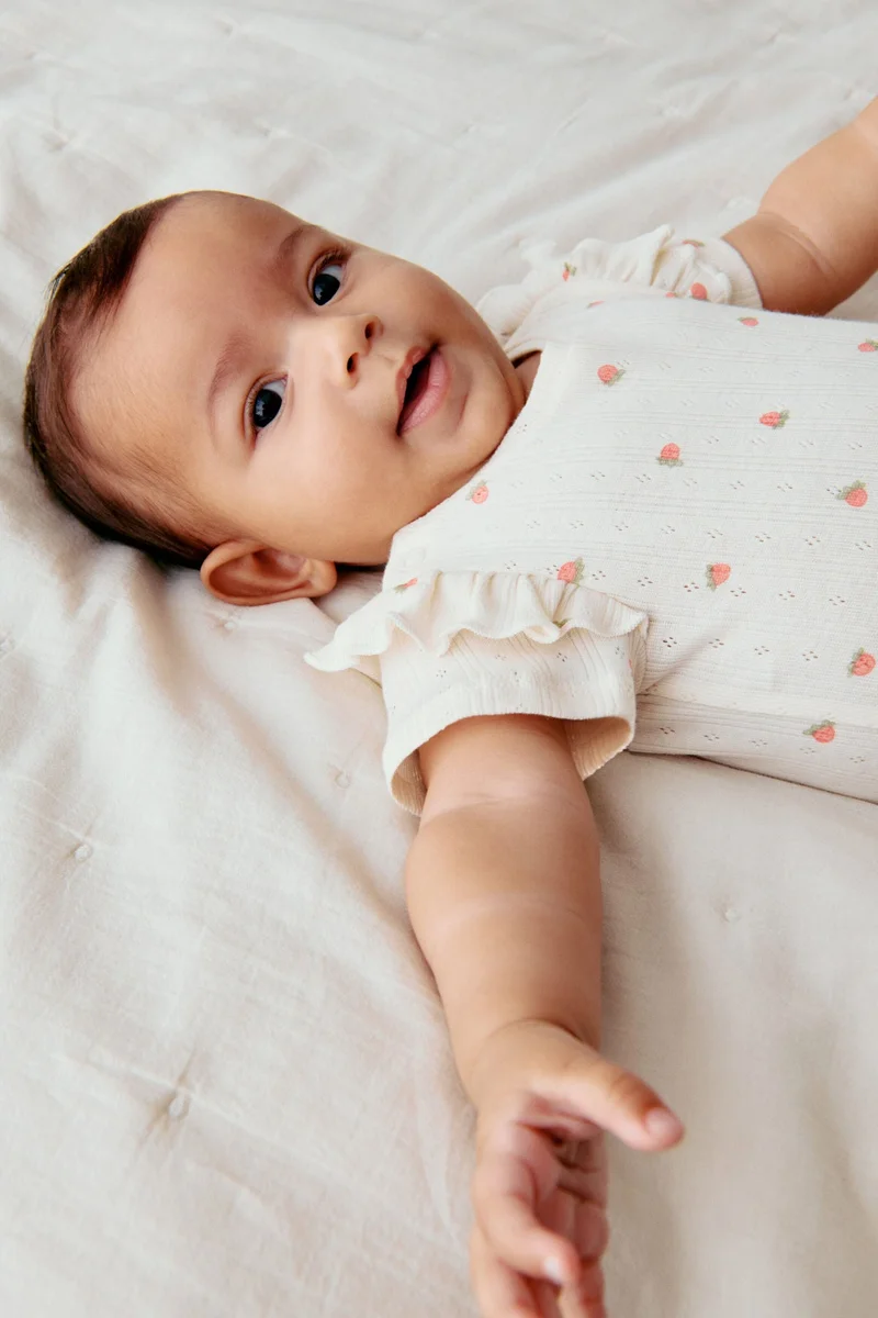 H&M 2-piece printed cotton set